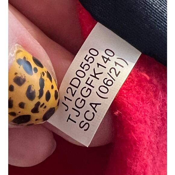 Tommy Hilfiger Logo Hoodie Sweatshirt Dress Size M Red Cozy Streetwear Comfort - Picture 7 of 11